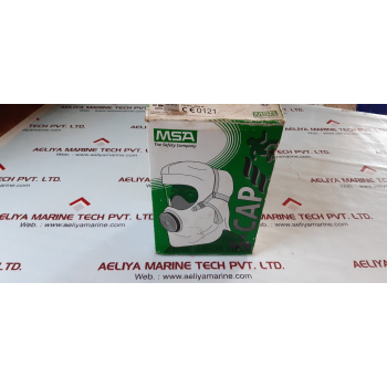 Msa 10064644 emergency escape hood,pvc,universal