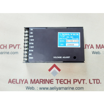 Voltex 82-720-3/24 voltage adjust power supply