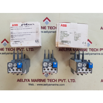 Abb ta25du relay thermal overload 18 amp to 25 amp