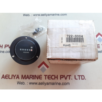 Redington 722-0004 hour meter 90/240vac 50/60hz 6w