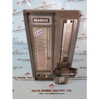 Nabco mt-8134-tp main engine telegraph