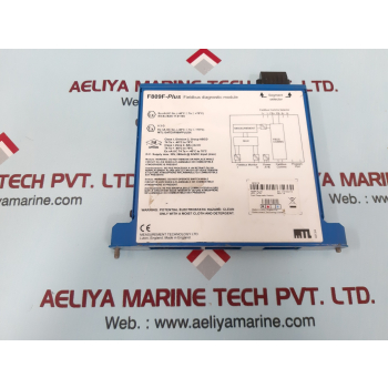 Measurement technology f809f-plus fieldbus diagnostic module