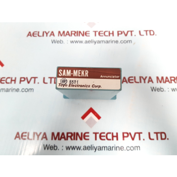 Toyo electronics sam-mekr annunciator