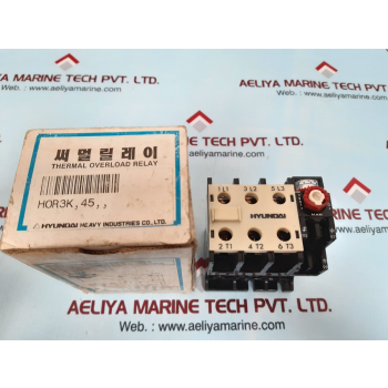 Hyundai hor 3k45 thermal overload relay
