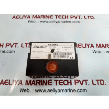 Siemens lgb22.330a27 burner controller