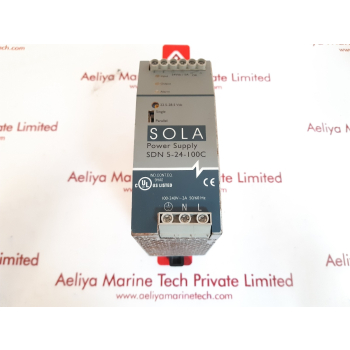 Sola sdn 5-24-100c power supply 100-240v~2a