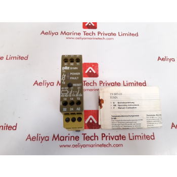 Pilz s1mn temperature monitoring relay 110 vac 