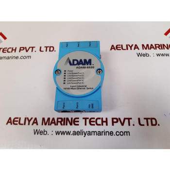 Advantech adam-6520 5-port industrial 10/100 mbps ethernet switch