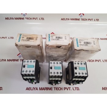 Siemens 3Th4253-0Bb4 Control Relay Ac-1 16A
